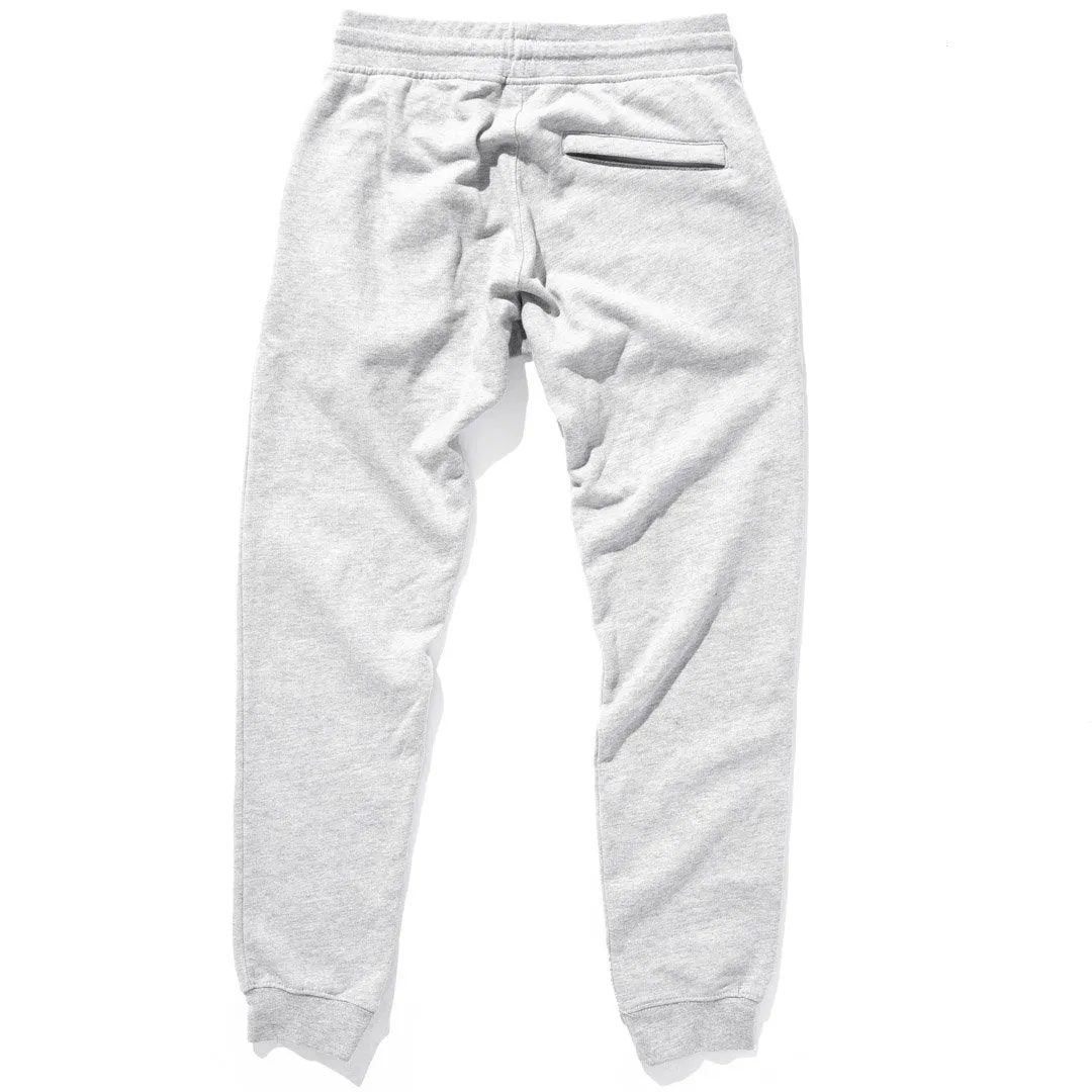 100 miles athletic grey original logo joggers
