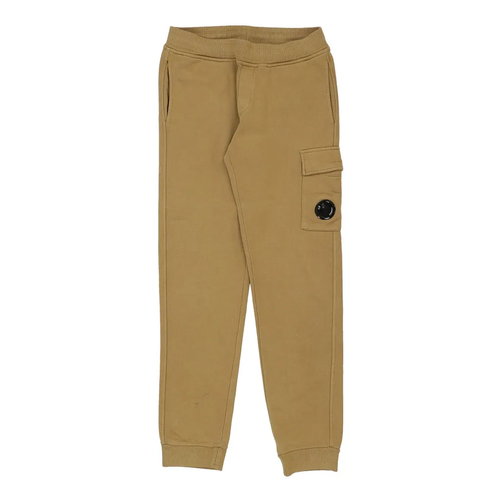 Age 12 C.P. Company Joggers - Small Beige Cotton Blend