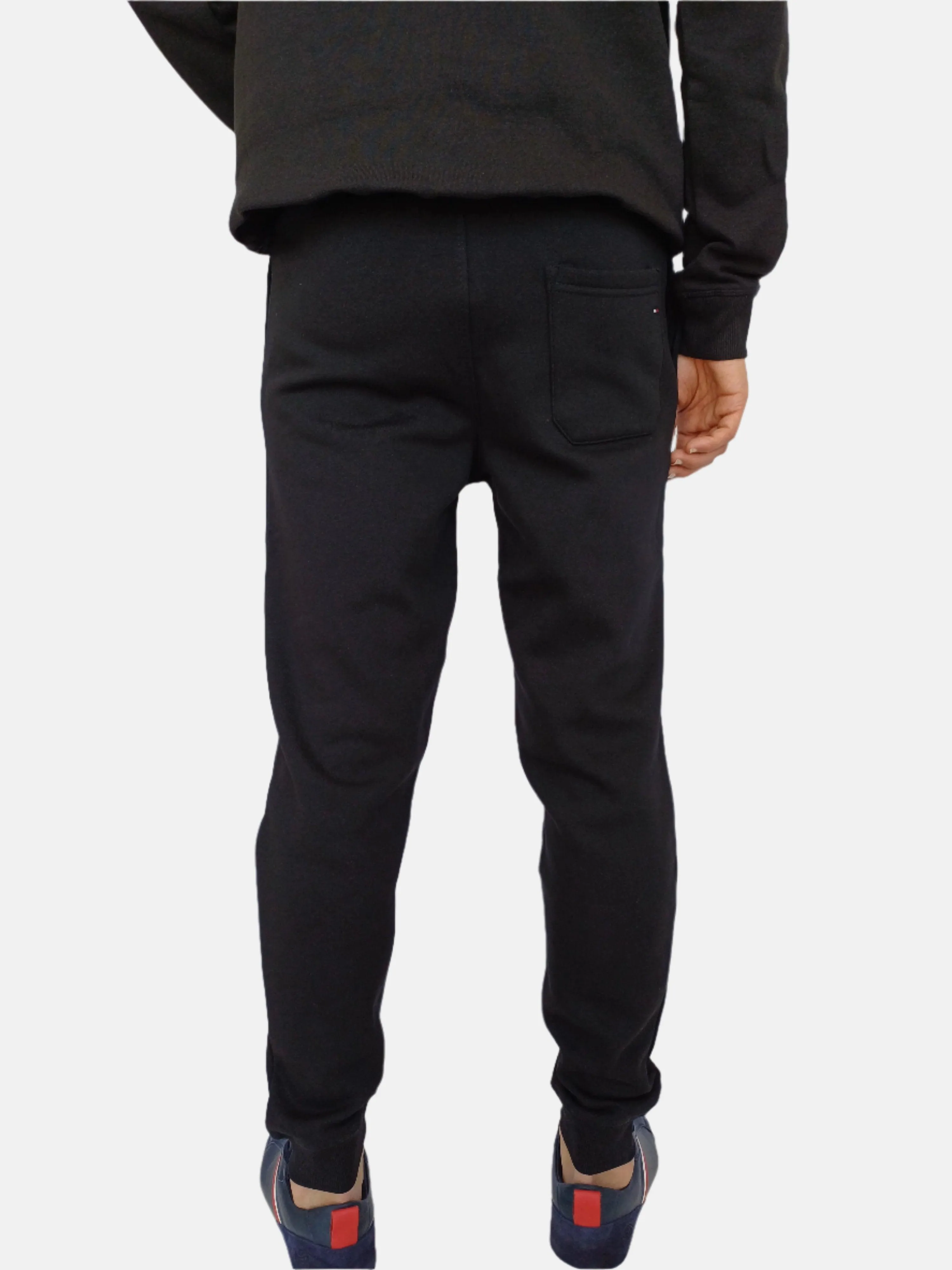 Black Tommy Hilfiger Men Joggers
