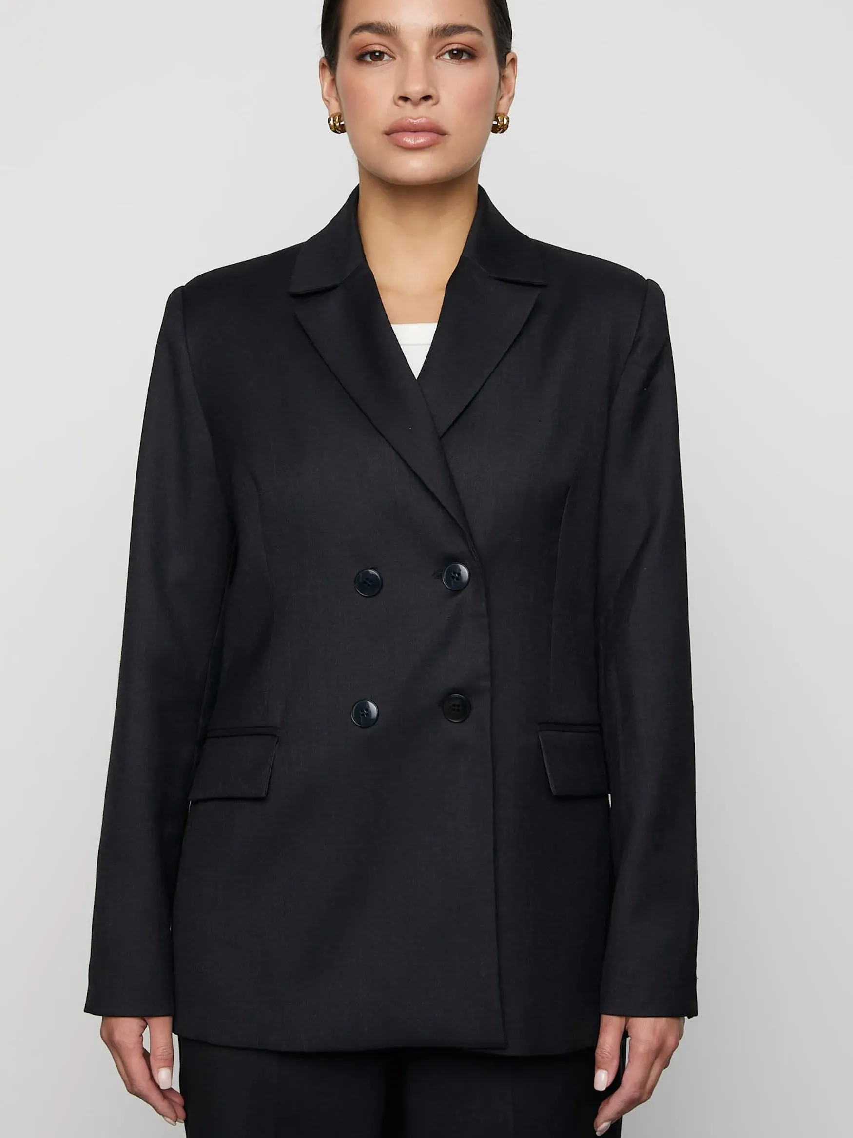 CAMILLA PHIL MINDY BLAZER SOFT BLACK