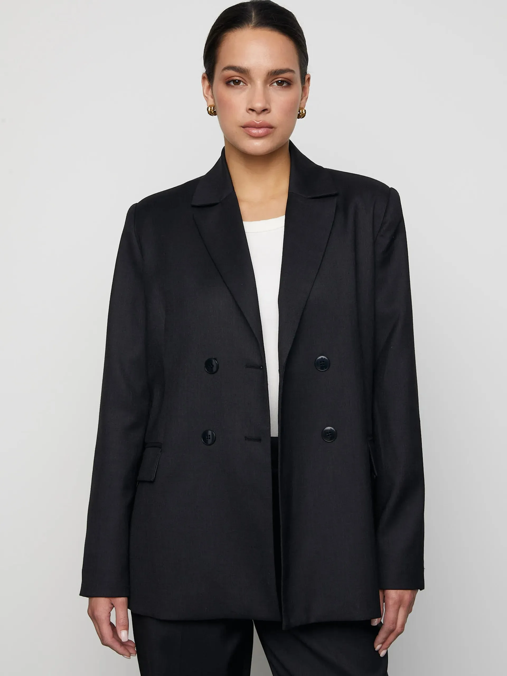 CAMILLA PHIL MINDY BLAZER SOFT BLACK
