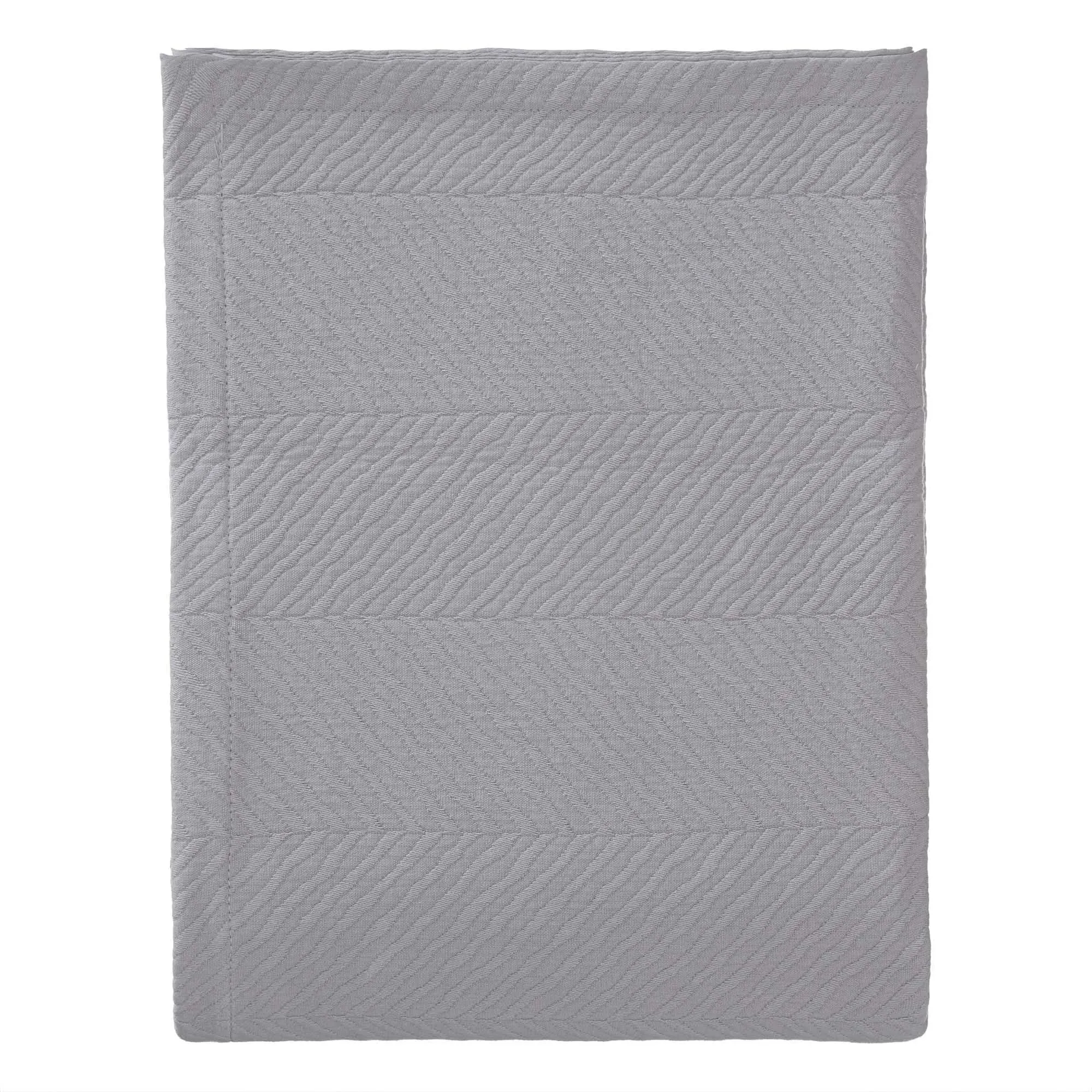 Cieza Cotton Quilt [Grey]
