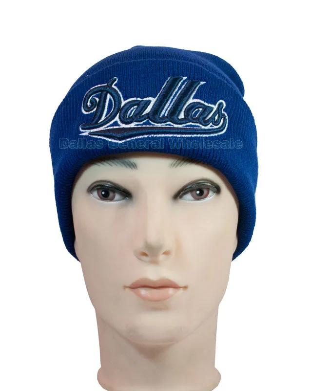 Dallas Winter Beanies Hats Wholesale
