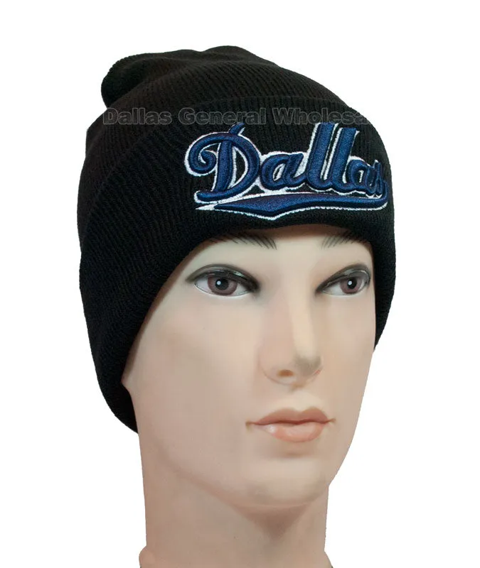 Dallas Winter Beanies Hats Wholesale