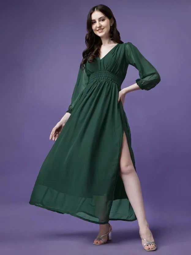 Diamond Delight Maxi Dress Fit and Flare Beauty