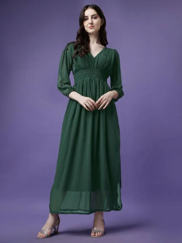 Diamond Delight Maxi Dress Fit and Flare Beauty