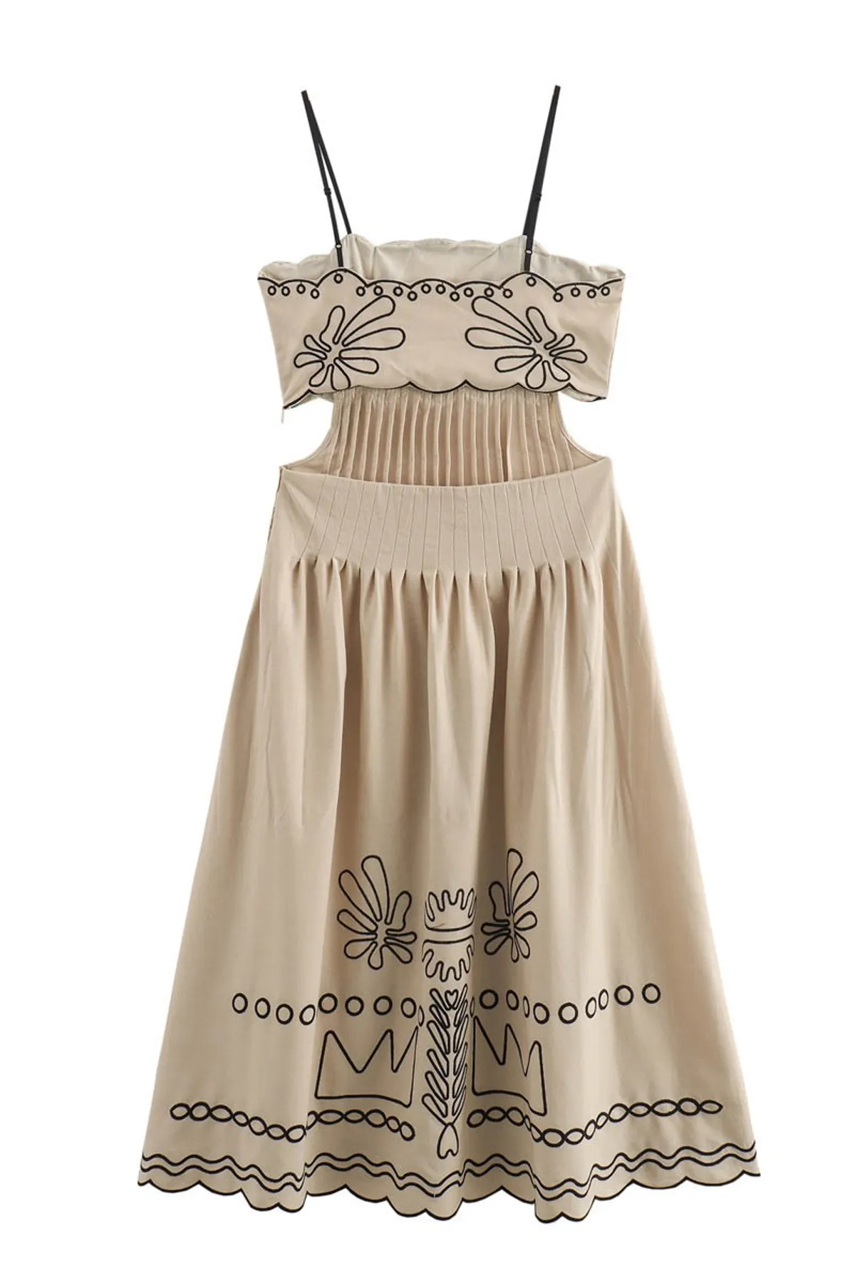 Galerie Embroidery Maxi Dress