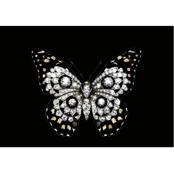 Jewel Diamond Butterfly Wall Art