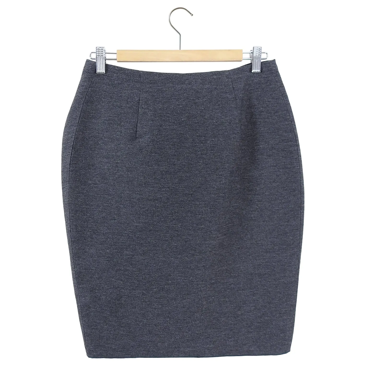 Lanvin Fall 2014 Grey Wrap Bow Detail Skirt - FR38 / 6