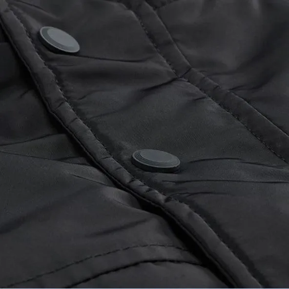 Men's Winter Warm Windproof Parka With Detachable Liner | Men's Two-Way-Wear Coat