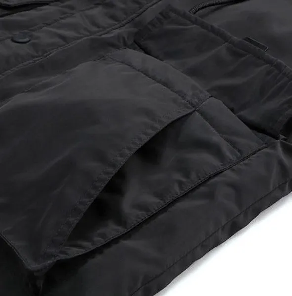 Men's Winter Warm Windproof Parka With Detachable Liner | Men's Two-Way-Wear Coat
