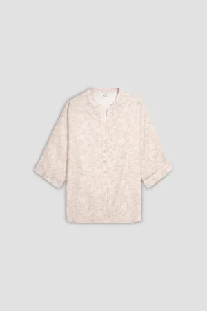 Oversized Shirt For Women - Lilac