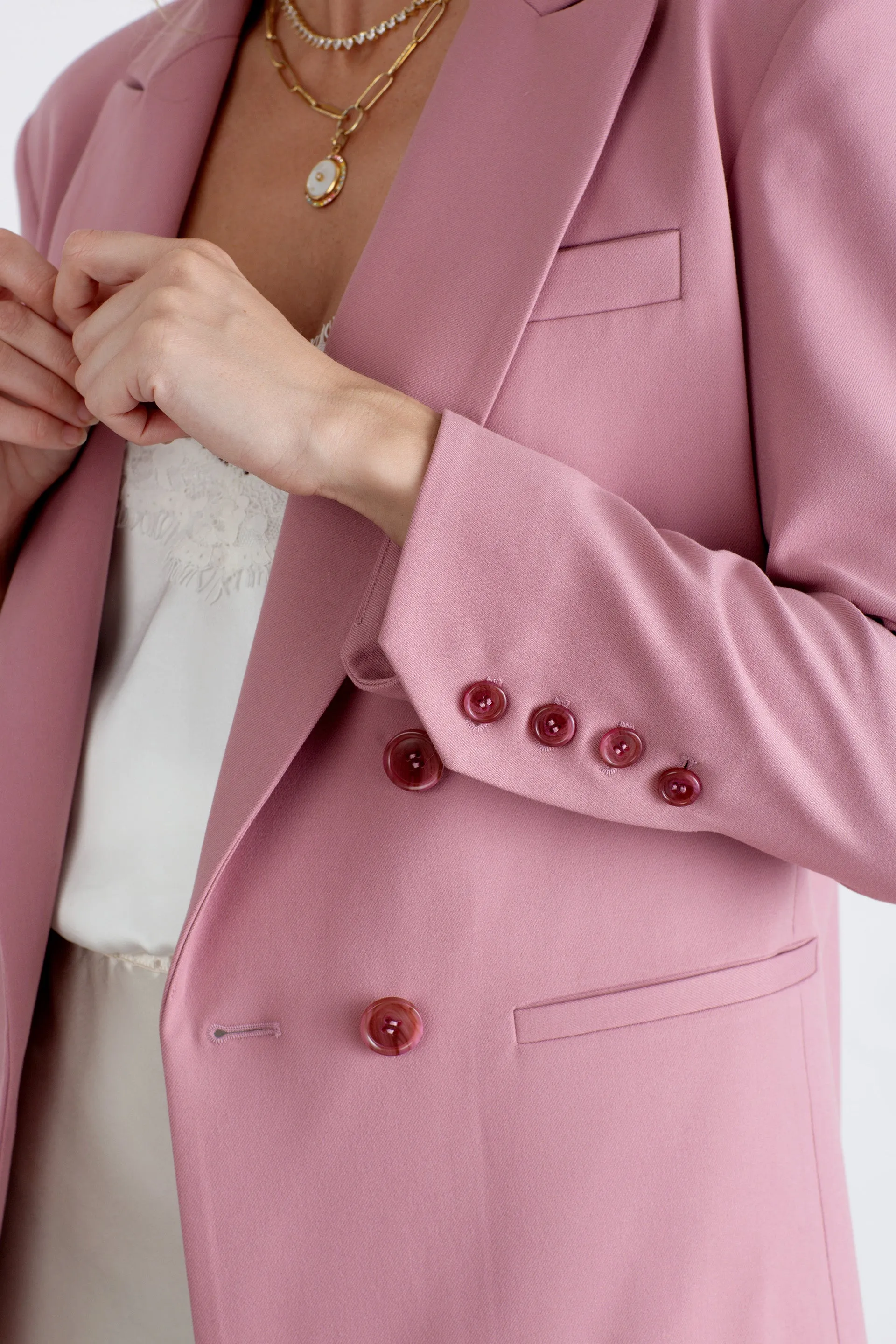 "The Tori" - Blazer (Dusty Pink)