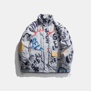 Scribble Gray Jacket