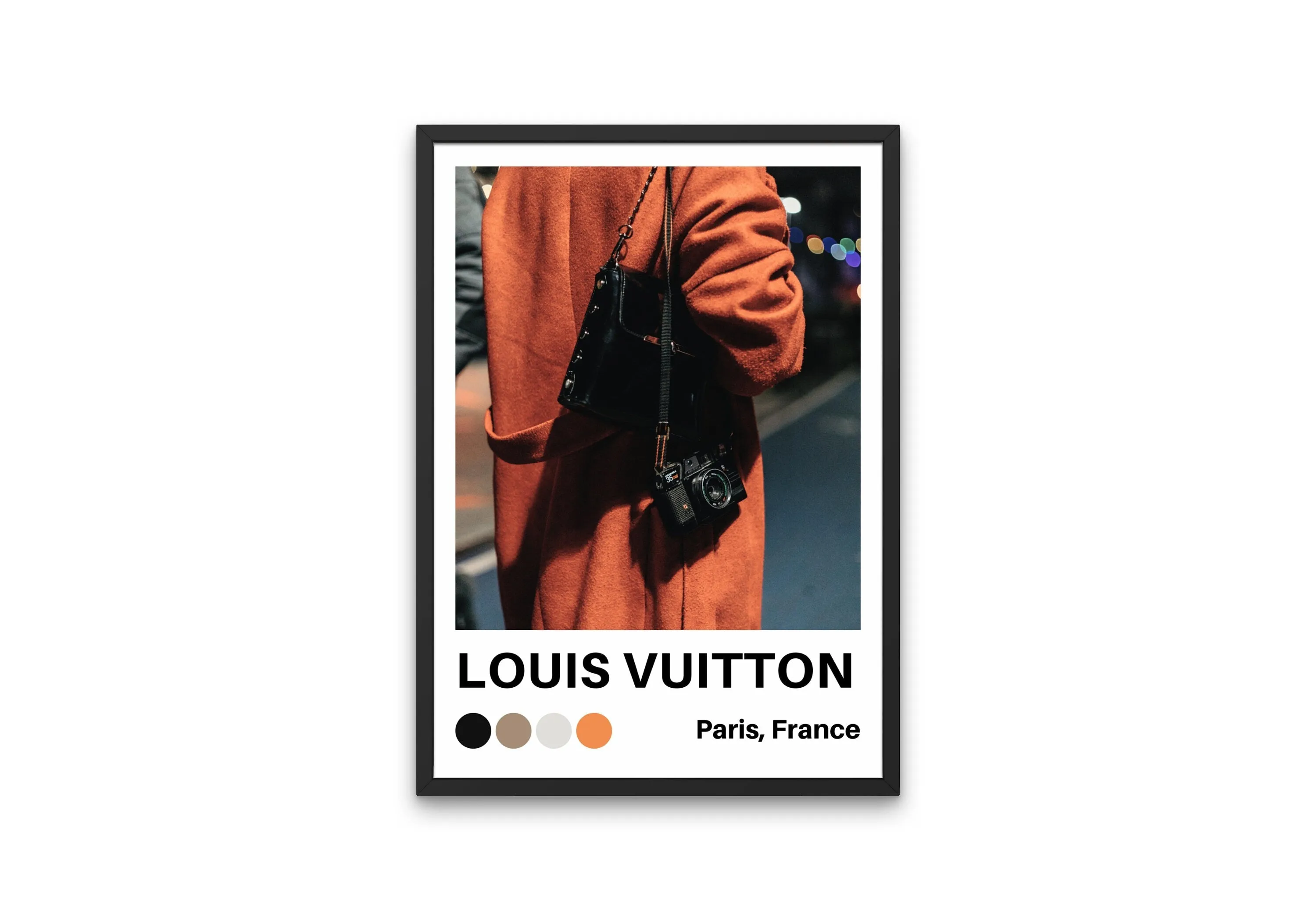 Set Of 3 Orange Black Luxury Fashion Posters INSTANT DOWNLOAD Art Prints, Fashion Photography, Hypebeast, Gradient Fashion Wall Art, Lamborghini Orange Aesthetic