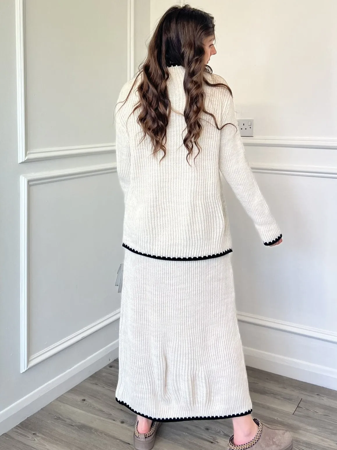 Simi Skirt Co-Ord - Beige