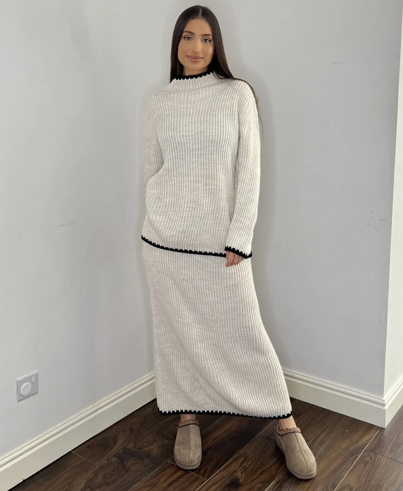 Simi Skirt Co-Ord - Beige