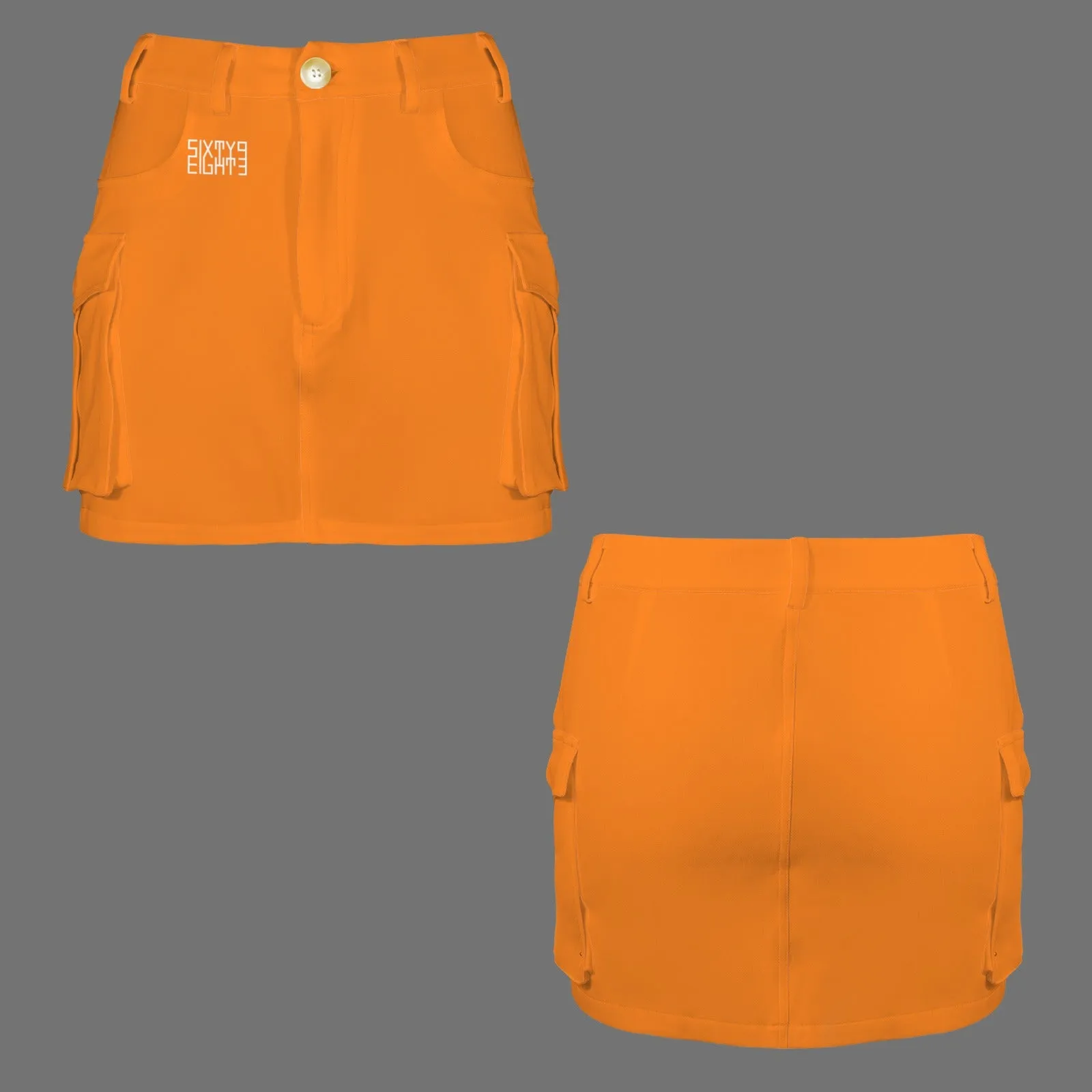 Sixty Eight 93 Cargo Mini Skirt