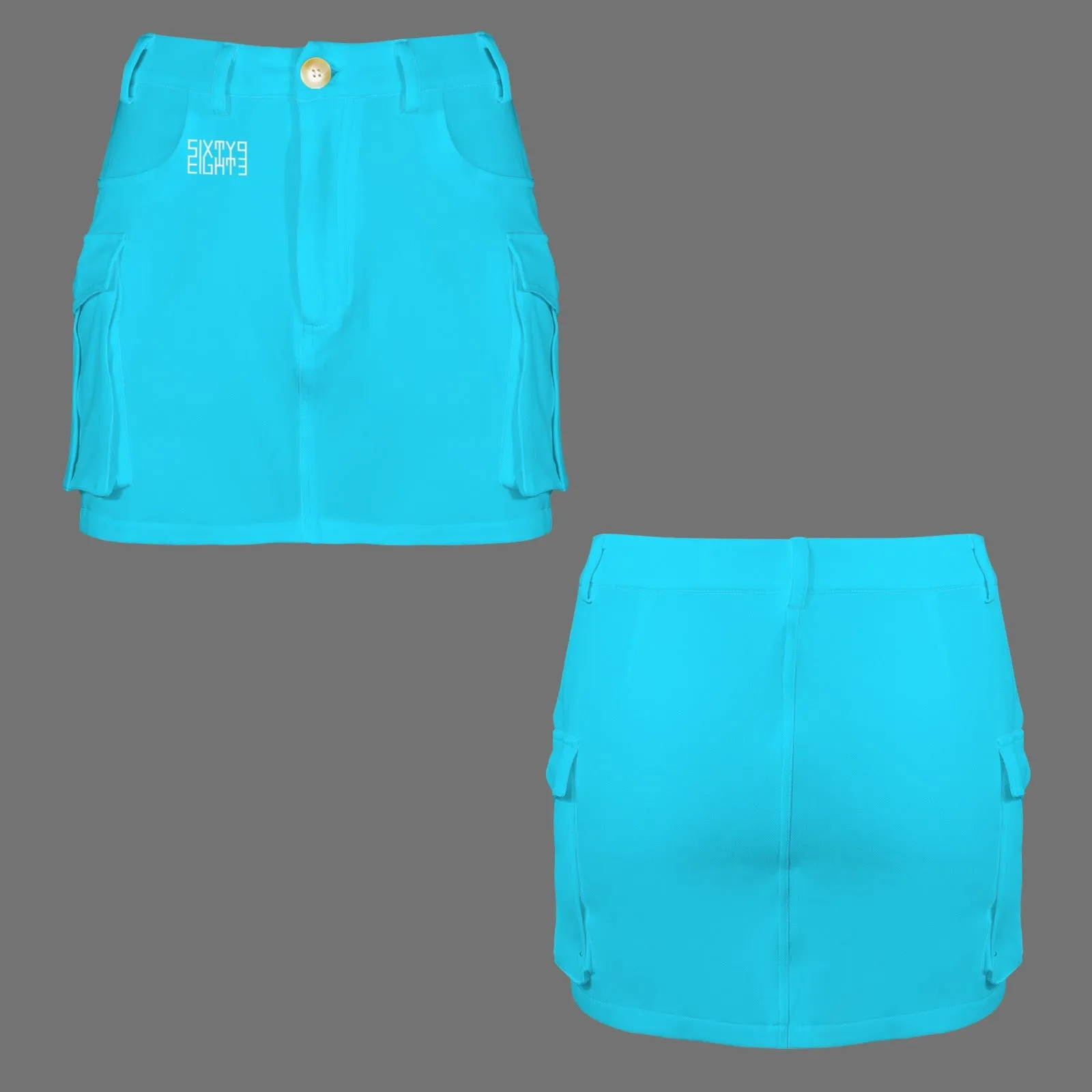 Sixty Eight 93 Cargo Mini Skirt