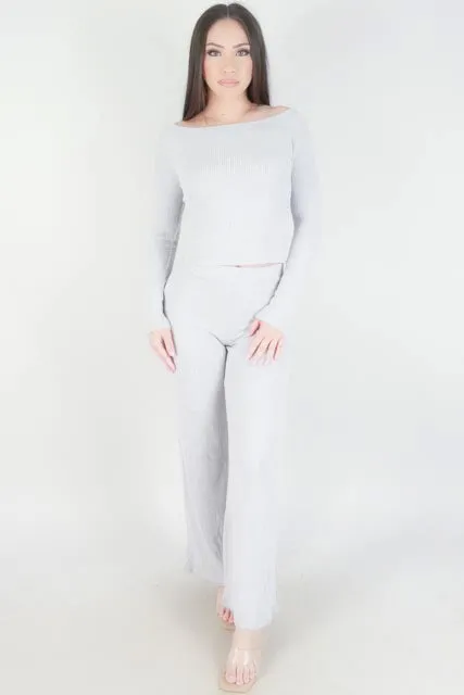 SNOW BUNNY FLARED PANTS