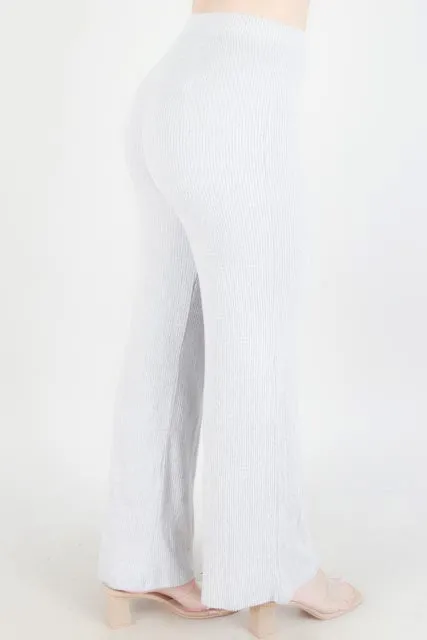 SNOW BUNNY FLARED PANTS
