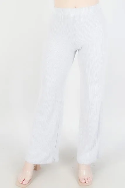 SNOW BUNNY FLARED PANTS
