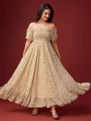 Sunny Blossom Maxi Dress