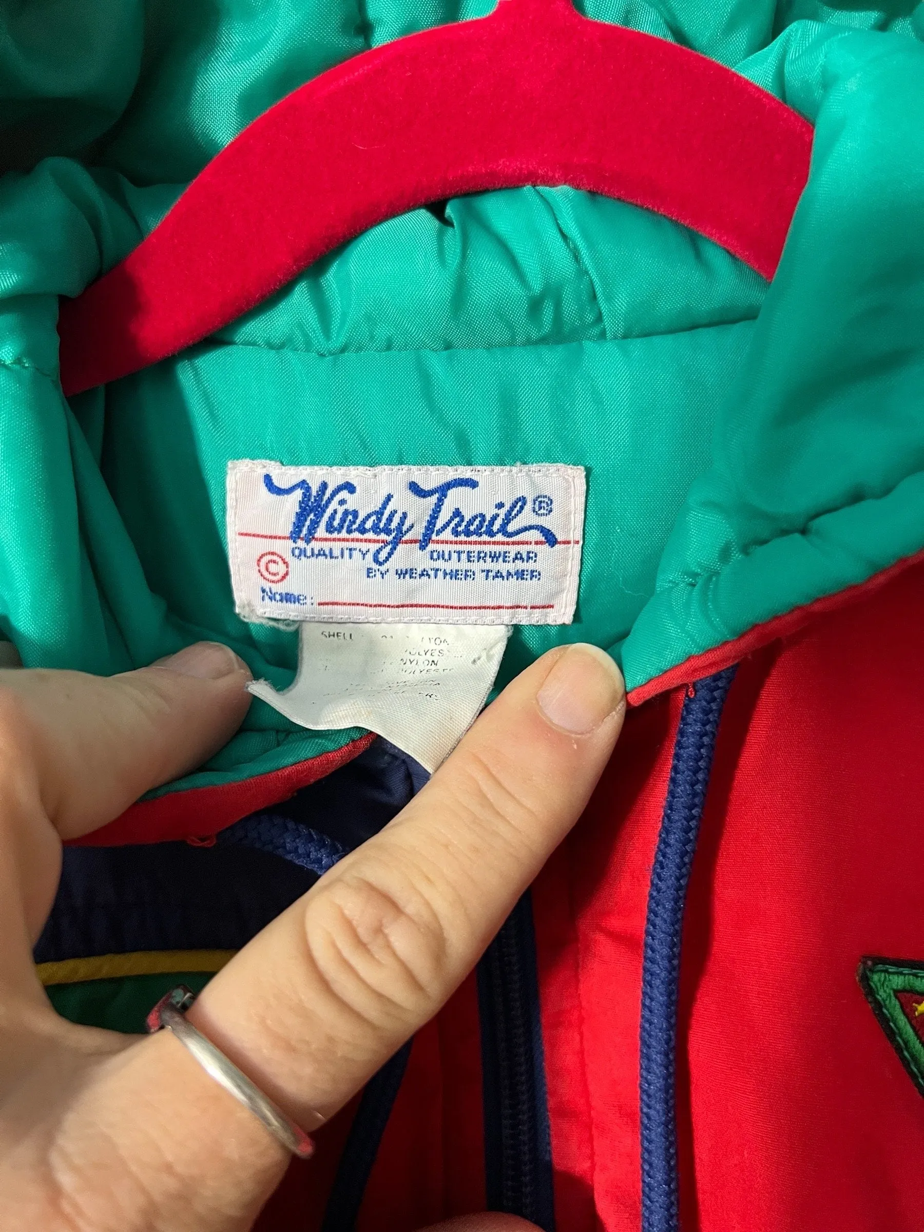 Vintage kids coat 24 month Windy Trail