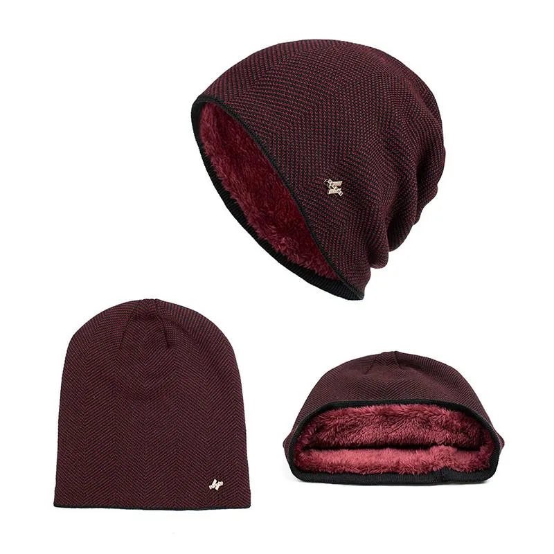 WARM KNITTED HAT 86344927YM