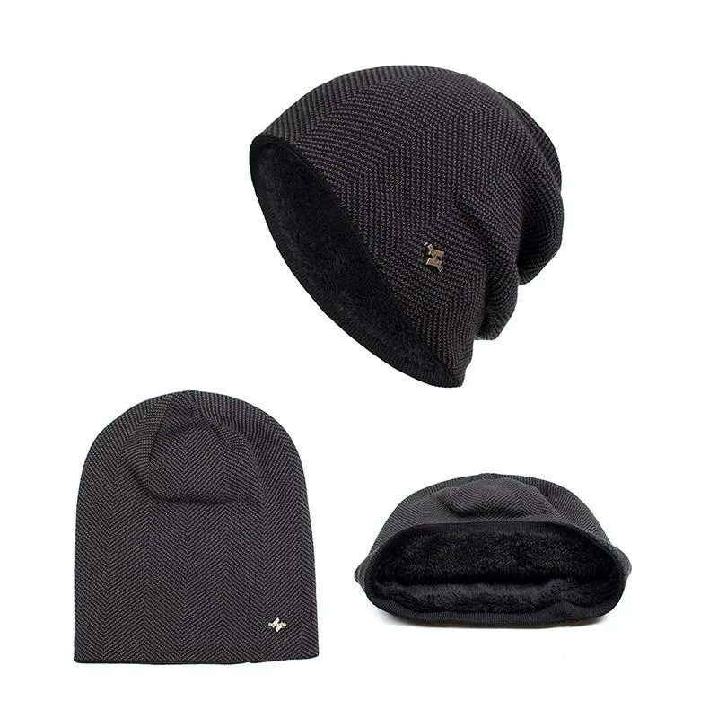 WARM KNITTED HAT 86344927YM