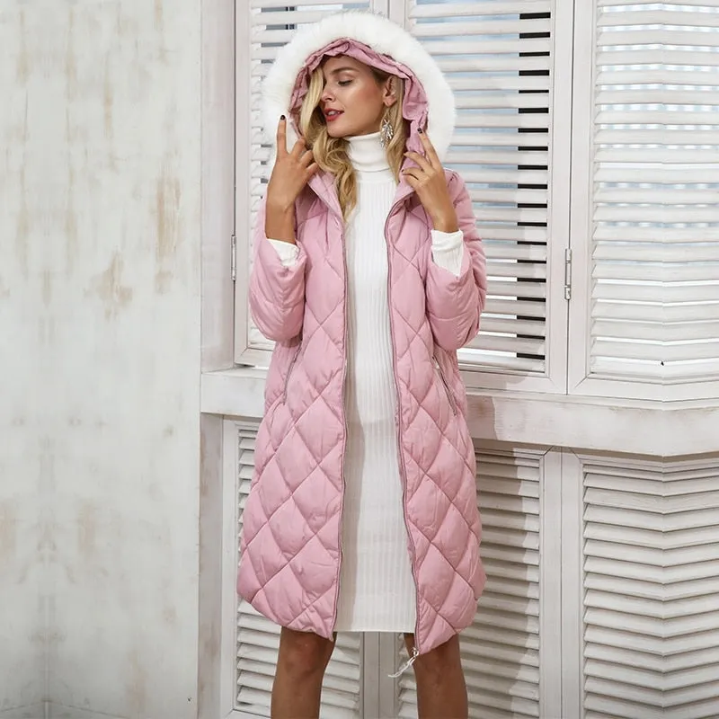 Women's Winter Long Down Coat
